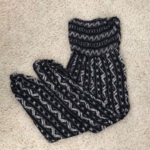 Urban Outfitters Tube Top Tribal Print Romper